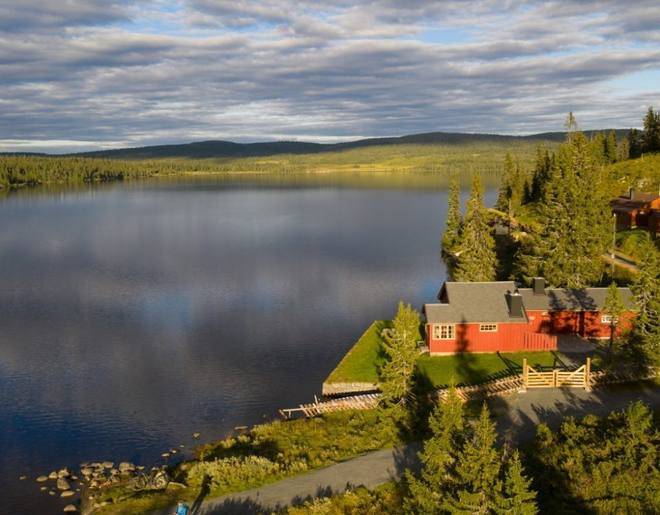 Ferienhaus Norwegen mit boot